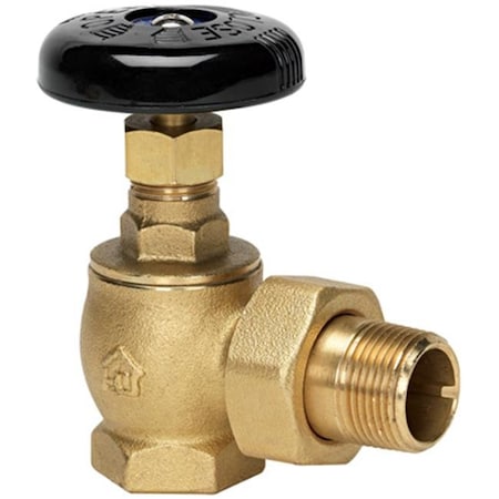 Homewerks Homewerks VRDAGSN5B Bronze Radiator Steam Valve - 1 in. 435164